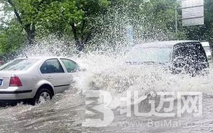 雨天如何正确的涉水开车